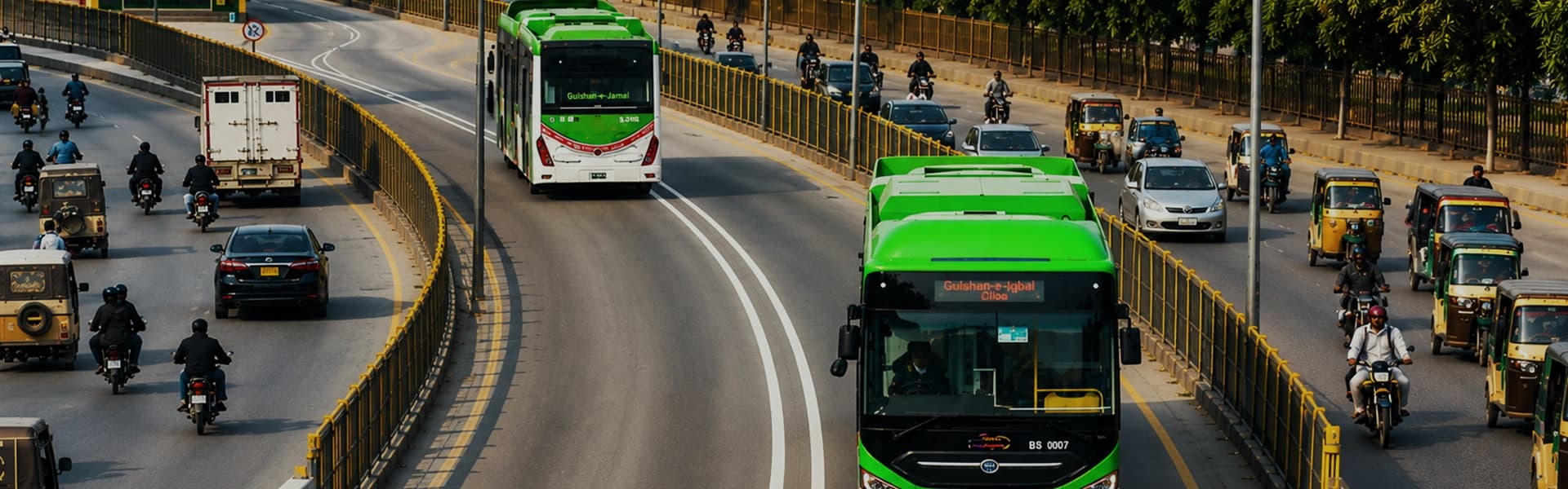Green line Bus Rapid Transit System Karachi (Phase-I & II)
