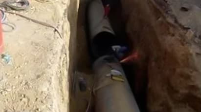 Laying of 66’’ and 48’’ water pipelines