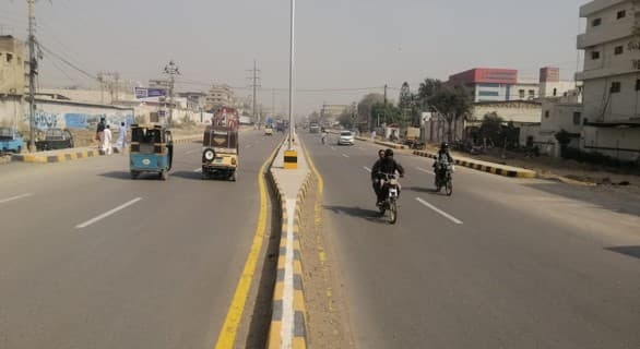 Manghopir Road- Jam Chakro to Banaras (North Bound)