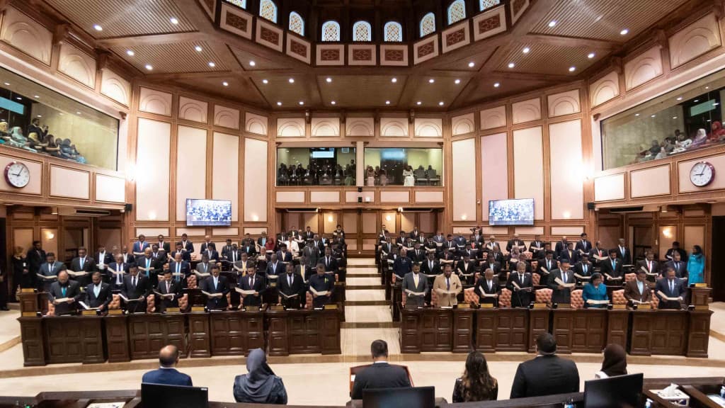 Parliament Building Male, Maldives